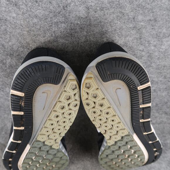 Nike Shoes Womens 10.5 Athletic Trainer Zoom Structure 21 Running Sneakers Black - Picture 13 of 13